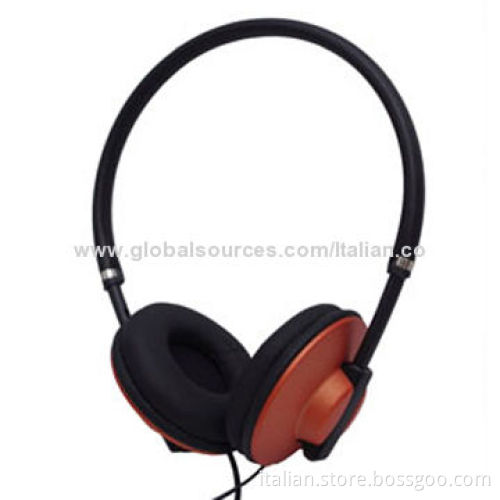 2014 Hot Sell MP3 Headphones with Brand for Schools, 1.5m Cable Length